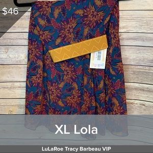 NWT LuLaRoe Lola Skirt Size X-Large